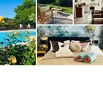 3-4 Entire Site Private Pool For Relaxing Holidays & Special Occasions Near Aubeterre Saint-Romain