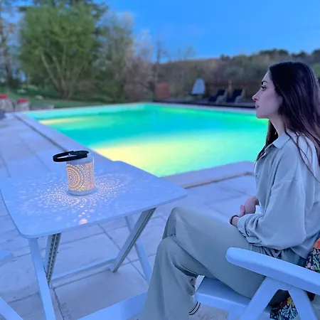 度假居 3-4 Entire Site Private Pool For Relaxing Holidays & Special Occasions Near Aubeterre *