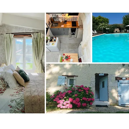 3-4 Entire Site Private Pool For Relaxing Holidays & Special Occasions Near Aubeterre Saint-Romain (Charente)