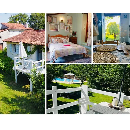 3-4 Entire Site Private Pool For Relaxing Holidays & Special Occasions Near Aubeterre